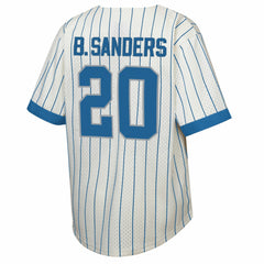 Barry Sanders Detroit Lions Youth Retired Player Name & Number Baseball Jersey Cream - Mitchell & Ness