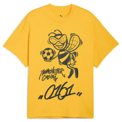 Puma Manchester City 2025 FIFA Club World Cup Hoops T-Shirts - Yellow