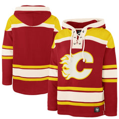 Calgary Flames - '47 Superior Lacer Hoodie Red