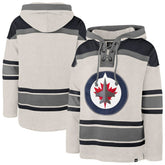 Winnipeg Jets - '47 Rockaway Lacer Pullover Hoodie Oatmeal