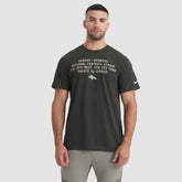 Denver Broncos 2025 Salute to Service Sideline Slub Dri-FIT T-Shirt Forest Green - Nike
