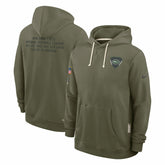 New York Jets 2025 Salute to Service Sideline Standard Issue Dri-FIT Hoodie Olive - Nike