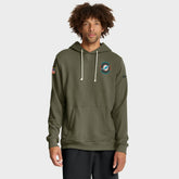 Miami Dolphins Big & Tall 2025 Salute to Service Sideline Dominant Force Dri-FIT Hoodie Olive - Nike