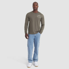 Buffalo Bills 2025 Salute to Service Sideline Long Sleeve T-Shirt Olive - Nike