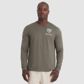 Chicago Bears 2025 Salute to Service Sideline Long Sleeve T-Shirt Olive - Nike
