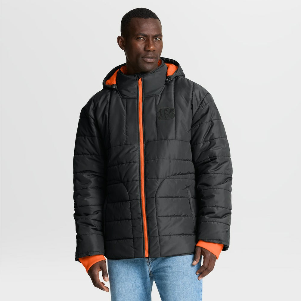 Cincinnati Bengals Full-Zip Hooded Jacket Black - Fanatics