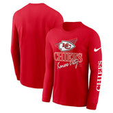 Kansas City Chiefs Rewind Long Sleeve T-Shirt Red - Nike