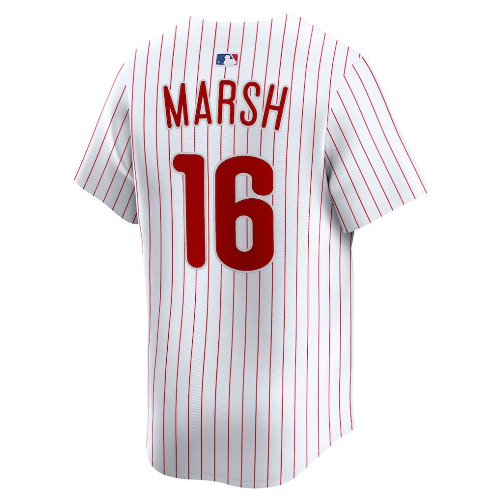 Brandon Marsh Philadelphia Phillies Nike Home Limited Player Jersey - White | MLB Jerseys