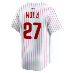 Aaron Nola Philadelphia Phillies Nike Home Limited Player Jersey Lifestyle