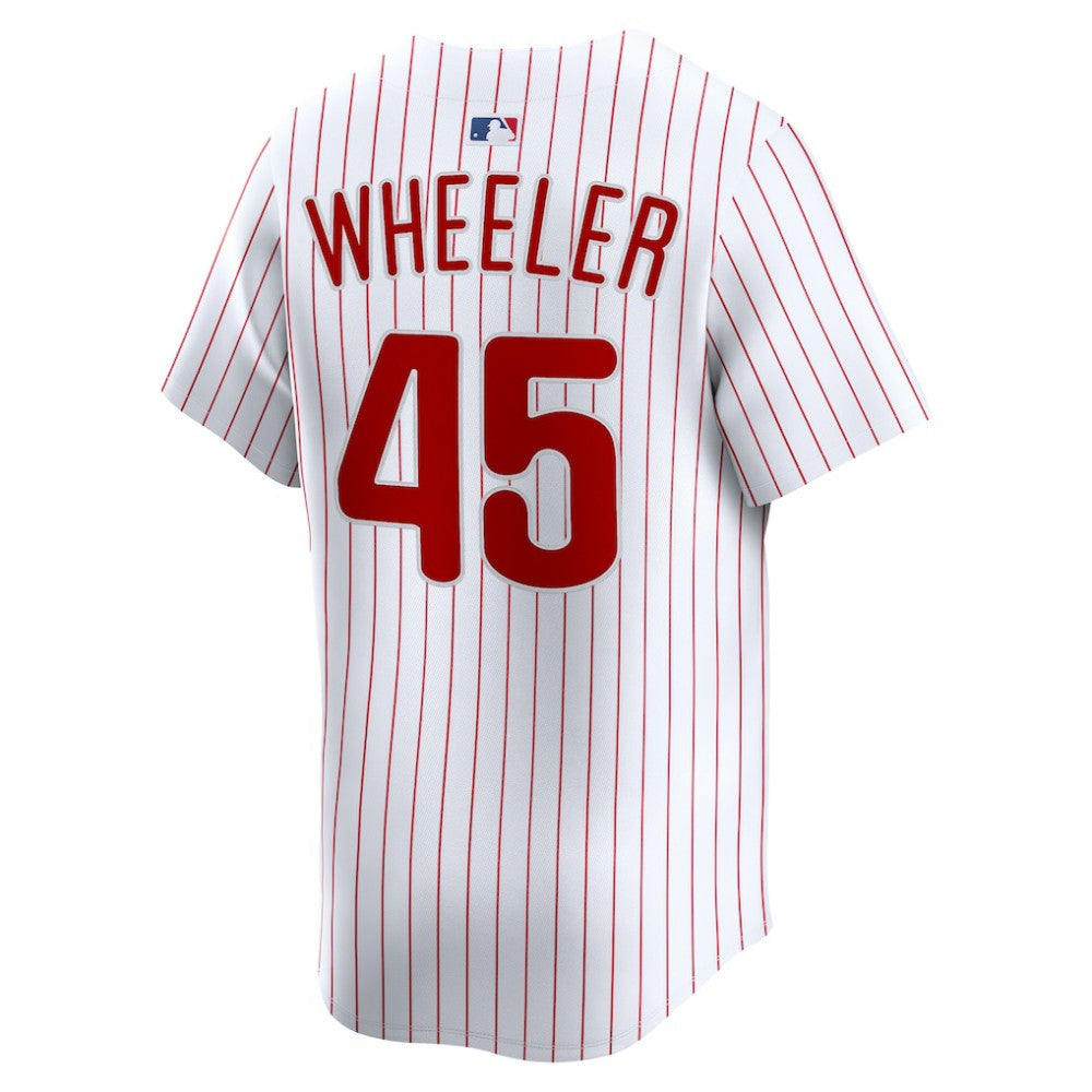 Zack Wheeler Philadelphia Phillies Nike Home Limited Player Jersey - White | MLB Jerseys