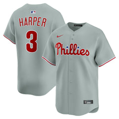 Bryce Harper Philadelphia Phillies Nike Road Limited Player Jersey Sale