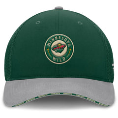 Minnesota Wild - Fanatics Fundamentals Span Flex Hat Green