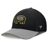 Boston Bruins Fanatics Fundamentals Span Flex Hat Black