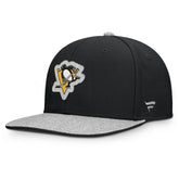 Pittsburgh Penguins Fanatics Fundamentals Loden Snapback Hat Black