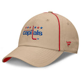 Washington Capitals Fanatics Heritage Setoff Adjustable Hat Tan