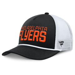 Philadelphia Flyers - Fanatics Heritage Dutch A-Frame Trucker Adjustable Hat Black/White