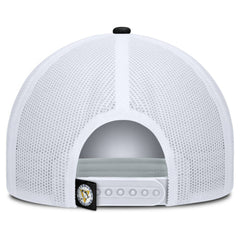 Pittsburgh Penguins Fanatics Heritage Dutch A-Frame Trucker Adjustable Hat Black/White