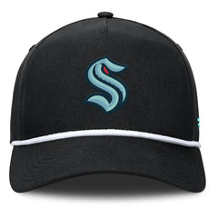 Seattle Kraken Fanatics Authentic Pro Alt Jersey A-Frame Adjustable Hat Black