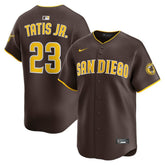 Fernando Tatis Jr. San Diego Padres Nike Road Limited Player Jersey Lifestyle