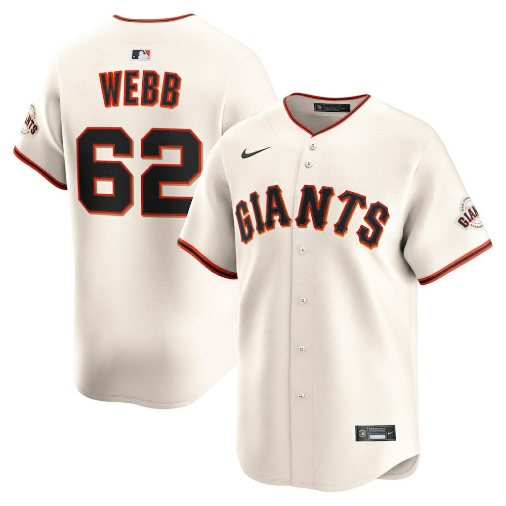 Logan Webb San Francisco Giants Nike Home Limited Player Jersey Online