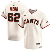 Logan Webb San Francisco Giants Nike Home Limited Player Jersey Online