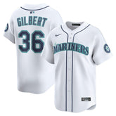 Logan Gilbert Seattle Mariners Nike Home Limited Player Jersey discount