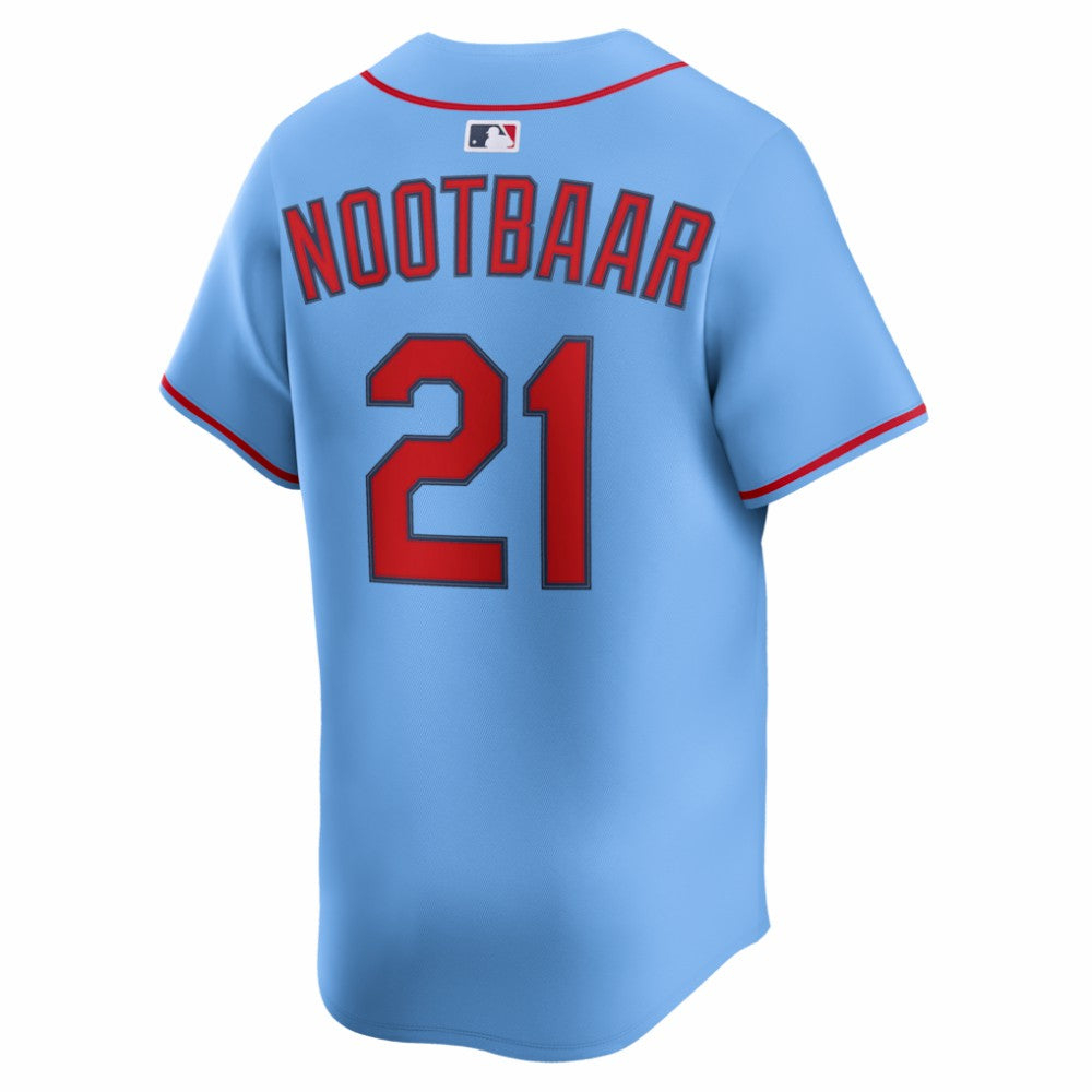 Lars Nootbaar St. Louis Cardinals Nike Alternate Limited Jersey - Light Blue | MLB Jerseys