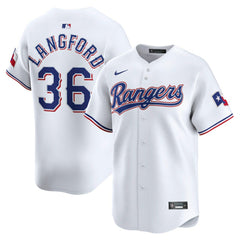 Wyatt Langford Texas Rangers Nike Home Limited Player Jersey Online