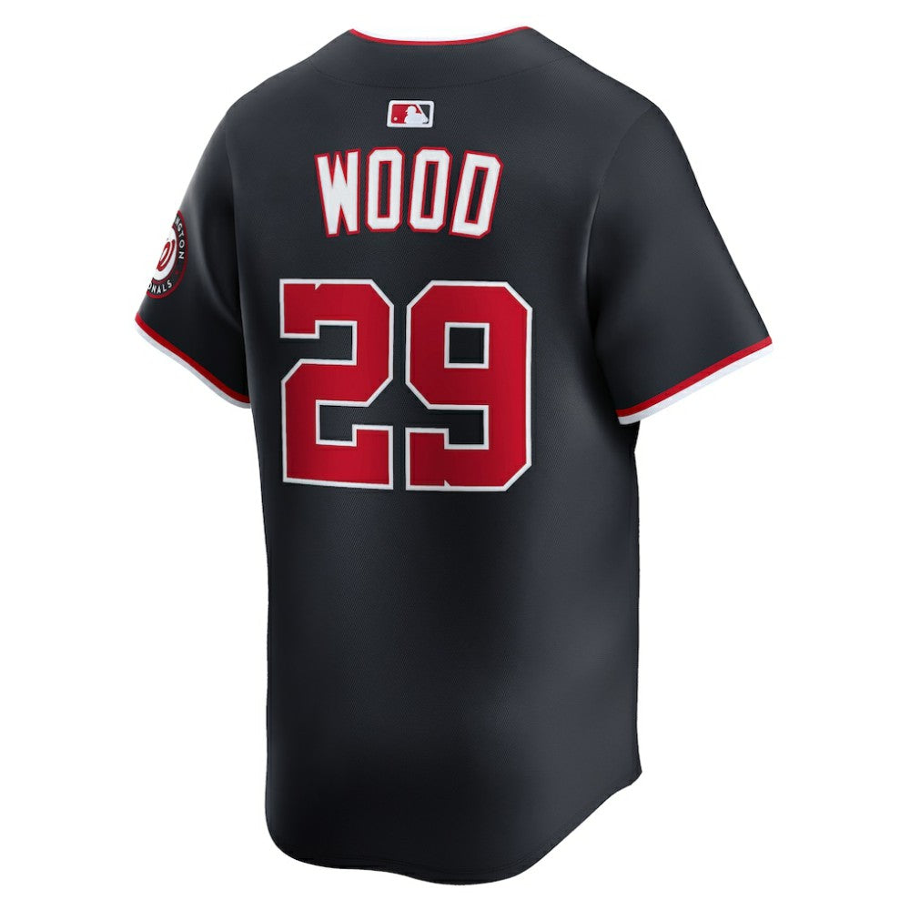 James Wood Washington Nationals Nike Alternate Limited Player Jersey - Navy | MLB Jerseys