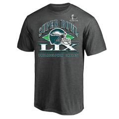 Philadelphia Eagles Super Bowl LIX Big & Tall Our Pastime T-Shirt Heather Gray - Fanatics