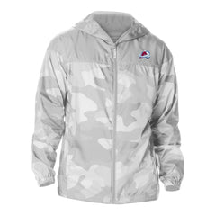 Colorado Avalanche - Columbia Camo Flash Challenger Omni-Shade Full-Zip Hoodie Windbreaker Gray