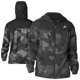 Dallas Stars - Columbia Camo Flash Challenger Omni-Shade Full-Zip Hoodie Windbreaker Black
