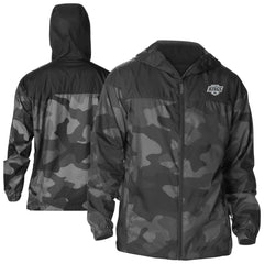 Los Angeles Kings - Columbia Camo Flash Challenger Omni-Shade Full-Zip Hoodie Windbreaker Black