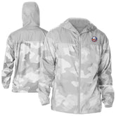New York Islanders - Columbia Camo Flash Challenger Omni-Shade Full-Zip Hoodie Windbreaker Gray