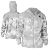 San Jose Sharks - Columbia Camo Flash Challenger Omni-Shade Full-Zip Hoodie Windbreaker Gray