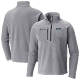 Utah Mammoth - Columbia Fast Trek III Raglan Half-Zip Fleece Jacket Gray