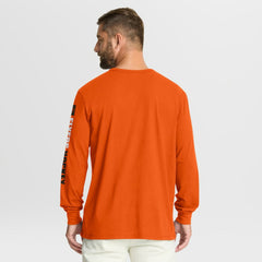 Philadelphia Flyers - Fanatics Goal Crease Legacy Long Sleeve T-Shirt Orange