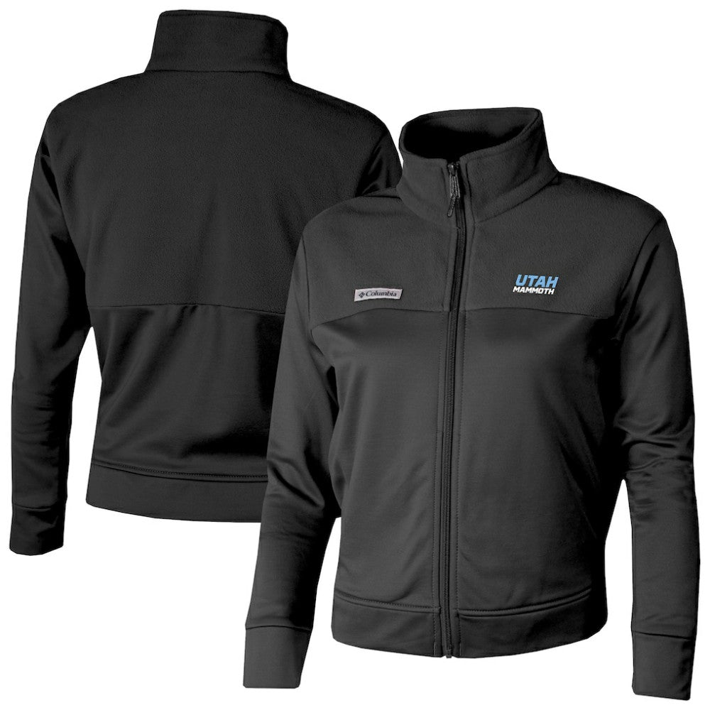 Utah Mammoth - Columbia Women's River Fleece Full-Zip Jacket Black