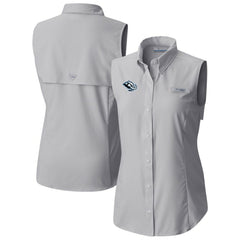 Utah Mammoth - Columbia Women's Tamiami Omni-Shade Sleeveless Button-Up Shirt Gray
