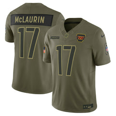 Terry McLaurin Washington Commanders 2025 Salute to Service Limited Jersey Olive - Nike
