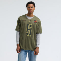 Jayden Daniels Washington Commanders 2025 Salute to Service Limited Jersey Olive - Nike