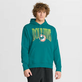 Miami Dolphins Full Blitz Club Fleece Pullover Hoodie Aqua - Nike