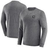 Minnesota Vikings J. Palmer Four Down Long Sleeve T-Shirt Heather Black - NFL
