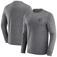 Minnesota Vikings J. Palmer Four Down Long Sleeve T-Shirt Heather Black - NFL