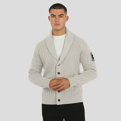 New York Jets J. Palmer The Playmaker Cardigan Raglan Sweater Gray - NFL