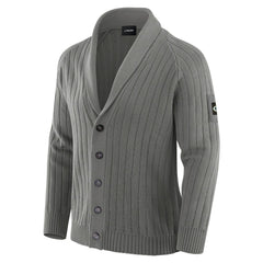 Green Bay Packers J. Palmer The Playmaker Cardigan Raglan Sweater Graphite - NFL