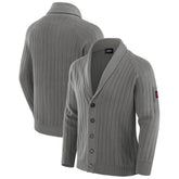 New York Giants J. Palmer The Playmaker Cardigan Raglan Sweater Graphite - NFL