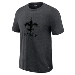 New Orleans Saints J. Palmer Players Lounge Tri-Blend T-Shirt Graphite - NFL