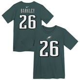 Saquon Barkley Philadelphia Eagles Preschool Player Name & Number T-Shirt Midnight Green - Nike