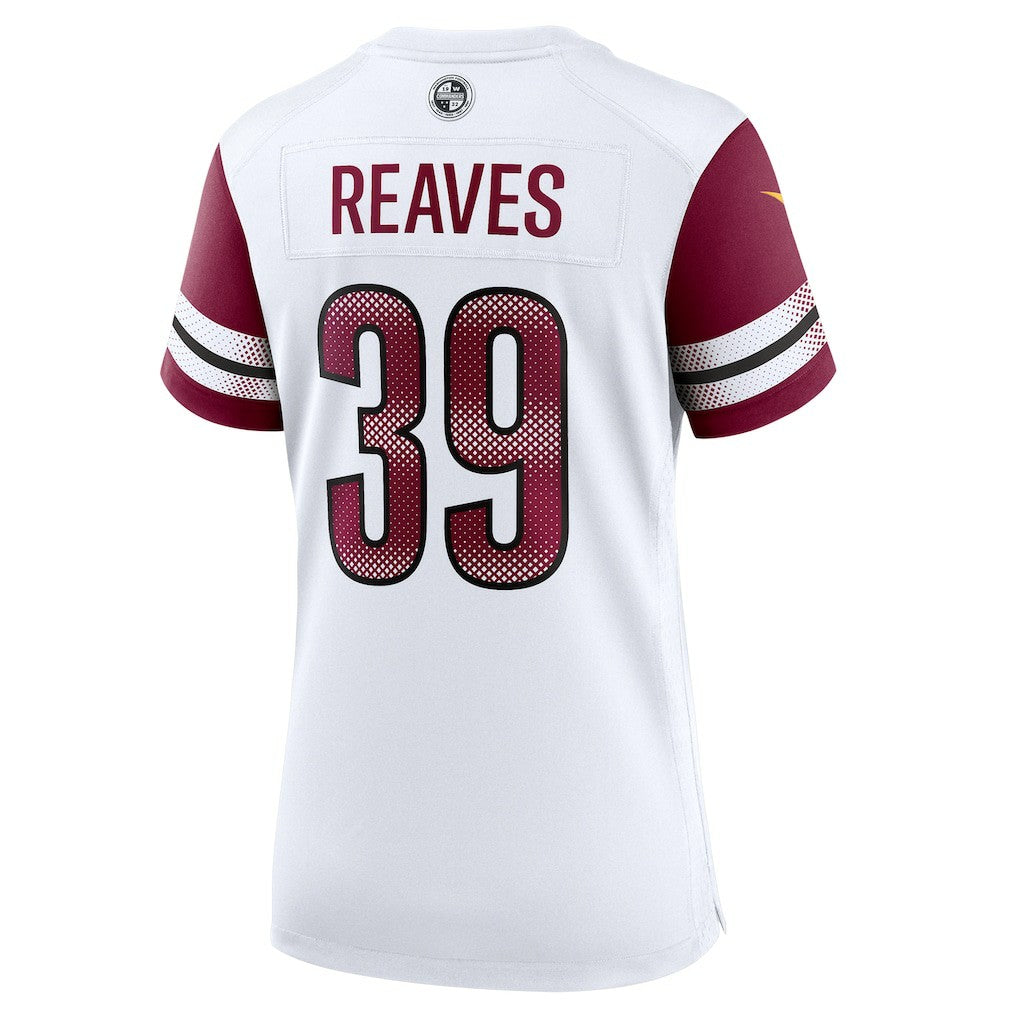 Jeremy Reaves Washington Commanders Women's Game Jersey - White | NFL Jerseys
